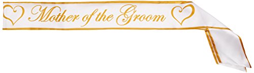 Beistle Mother Of The Groom Satin Sash Party Accessory (1 count) (1/Pkg)
