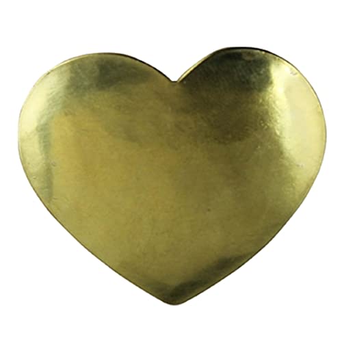 HomArt AREOhome Gia Heart Brooch, Brass