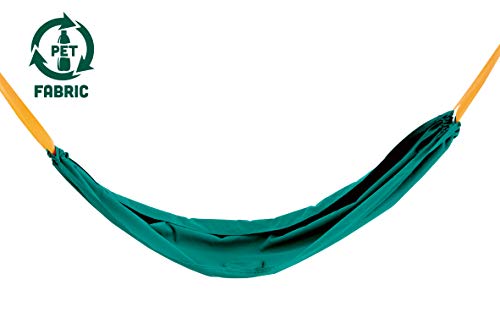 Hape Outdoor Adventure Collection Pocket Swing Hammock, Green