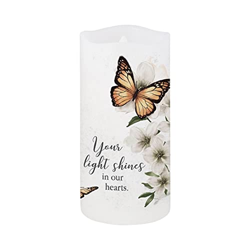 Carson 10790 Light Shines Moving Wick Candle, 6-inch Height