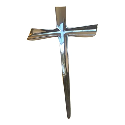 BeNat Stylish Wall Cross. Handcrafted, Made of Recycled Aluminum. Eco-Friendly.