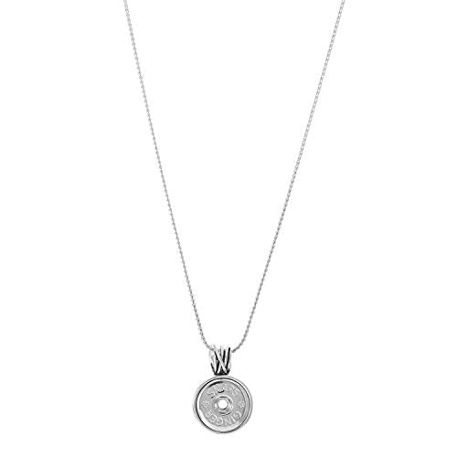 TGB Brands Ginger Snaps Electric Pendant Necklace | Interchangeable & Adjustable Snap Jewelry Collection | Button Charms for Necklaces, Bracelets & Rings | Standard Size | SN95-38