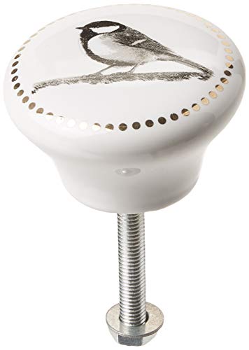 Abbott Collection  Chickadee Drawer Knob with Dots