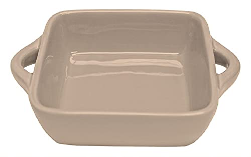 Great Finds BW701 Small Baking Dish, 8-inch Square, Gray