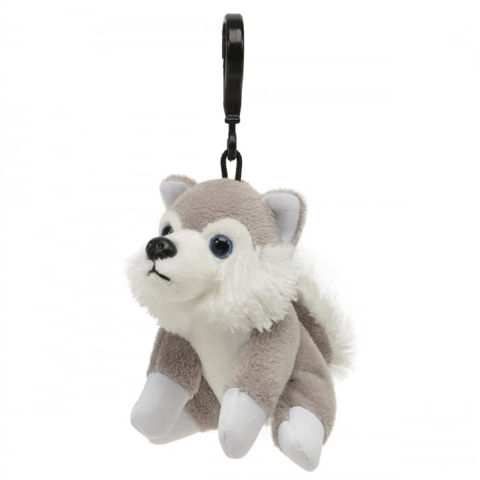 Unipak 1177HU-K Husky Plush Key Holder, 3.5-inch Height