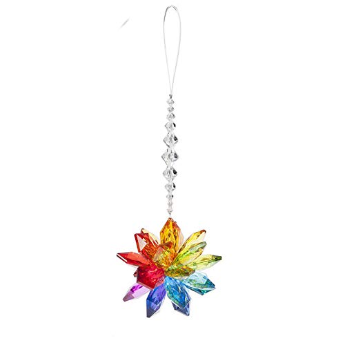 Ganz 7" Rainbow Starburst Acrylic Ornament (ACRY-247)