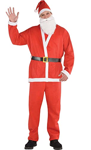 Amscan Santa Crawl Suit, Standard