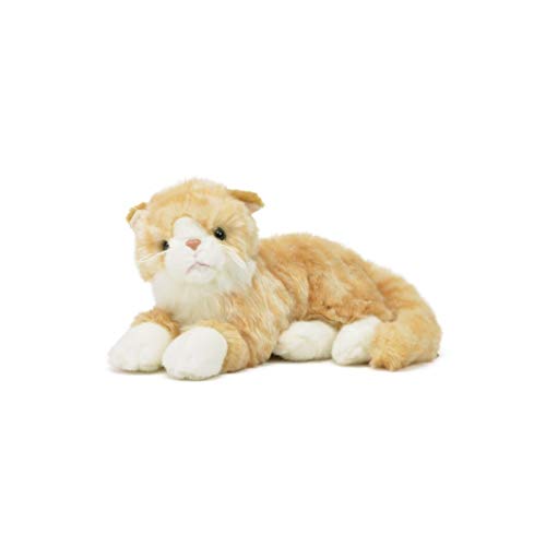 Unipak 5522SCG Kanu Jr. Tabby Cat Plush Animal Toy, 8-inch Length