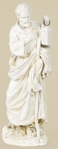 27" Scale White St. Joseph 27.5" H by Roman