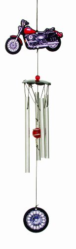 Spoontiques Metal Motorcycle Wind Chime