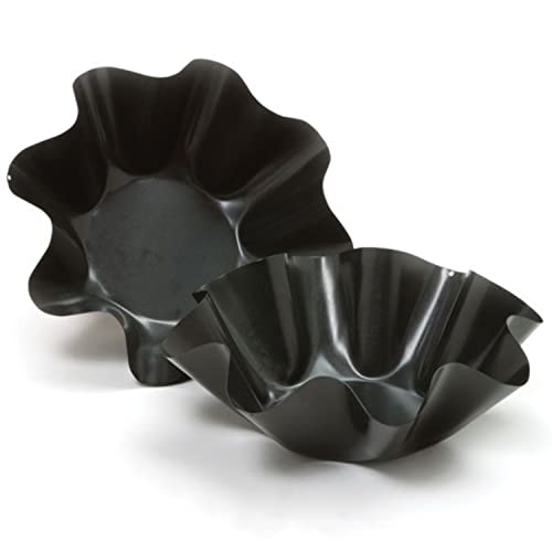 Norpro 1069 Nonstick Tortilla Bowl Bakers/Makers, Set of 2, 1-Pack, Black