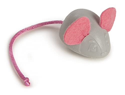 Worldwise SmartyKat, Marble Mouse, Moving Cat Toy, Interactive, Weighted, Rolls and Wobbles, Encourages Chase and Exercise