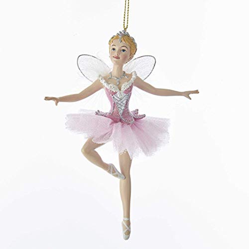 Kurt Adler Sugar Plum Fairy With Wings Ornament