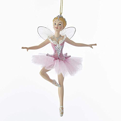 Kurt Adler Sugar Plum Fairy With Wings Ornament