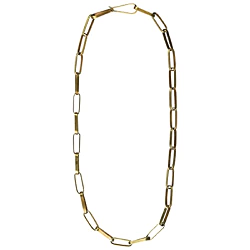 HomArt AREOhome Carter Chain with Clasp, 18 inch-Length, Brass