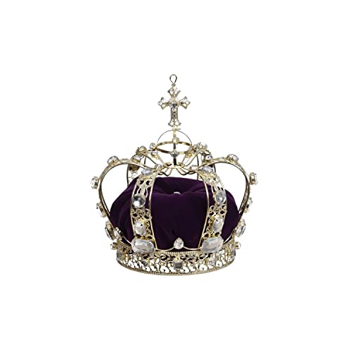 Mark Roberts Queens Crown Purple - 6 X 7.5 Inches