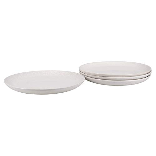 BIA Cordon Bleu S/4 10.25" Serene, Cr√®me Creme Dinner Plates, Contains 4 Pieces, Cream