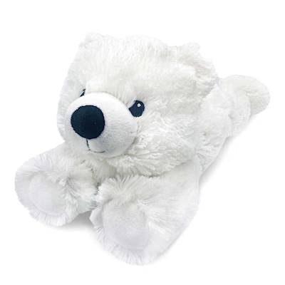 INTELEX (Warmies) Bear White - Cozy Plush Heatable Lavender Scented Stuffed Animal