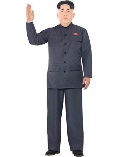 Smiffys Kim Jong Un Costume - North Korea Dictator Costume - Men&