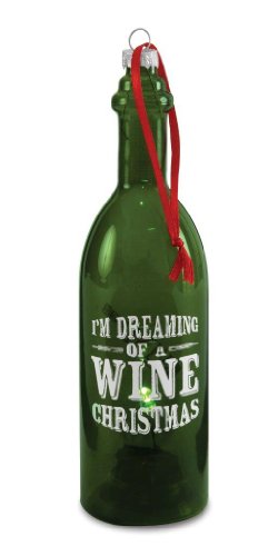 Pavilion Gift Company Wine All The Time 22051 Wine Bottle, Wine Christmas, 7-Inch