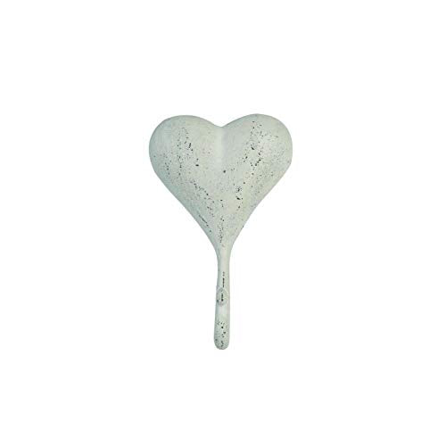 Foreside Heart Hook White