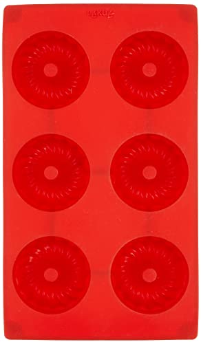 L√©ku√© Multicavidad savarin Rojo Ribbon, Red