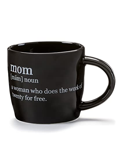 Giftcraft 094225 Mom Definition Mug, 5.3-inch Length, Ceramic