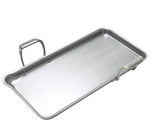 Chantal SLT60-48 Stainless Steel Griddle, 19" x 9.5",