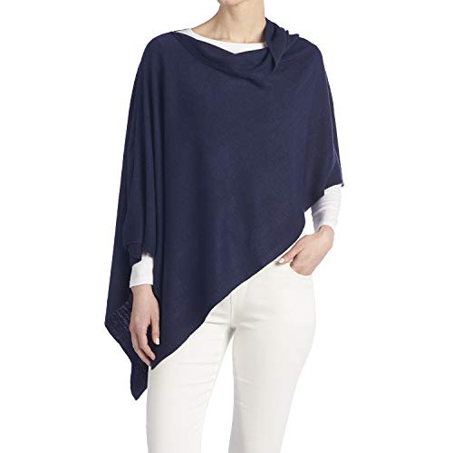 TGB Brands Women‚Äôs Versatile Lightweight Poncho Shawl Wrap | Wear Multiple Ways | 15 Colors | Fashionable Clothing Accessory | OSFM