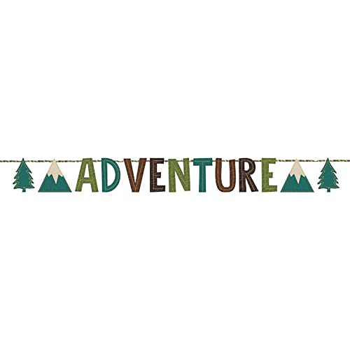 Amscan Wilderness Felt Letter Banner