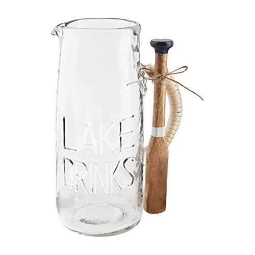 Mud Pie  Pumpkin Drink Pitcher, 64 oz