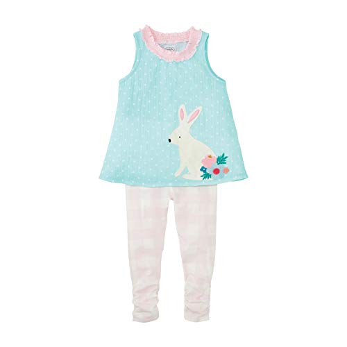 Mud Pie  Bunny Tunic And Legging Set, 24 Months