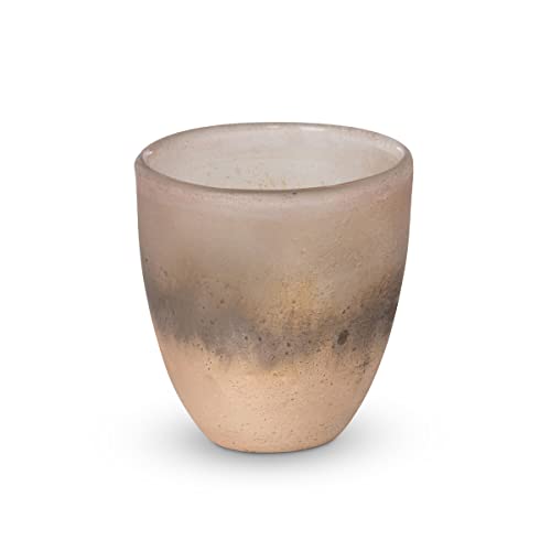 Park Hill Collection La Boheme Aurora Organic Glass Vase, Medium