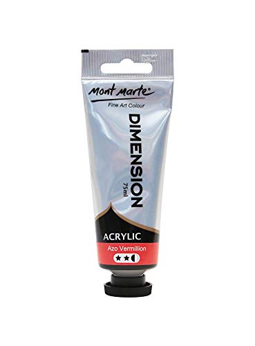 Mont Marte Dimension Acrylic 75mls - Rose Madder
