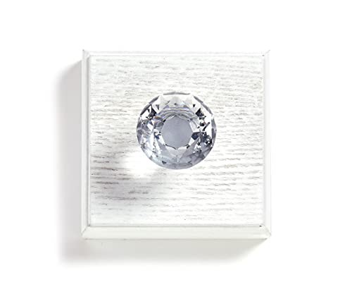 Giftcraft 718049 Crystal Wall Hook, 4.3-inch Length, Crystal, MDF, Wood Veneer
