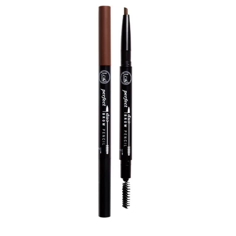 J.Cat Beauty Perfect Duo Brow Pencil Brown Brown