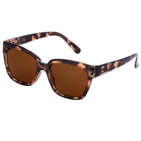 I Heart Eyewear Georgia Polarized Sunglasses, Tortoise and Black