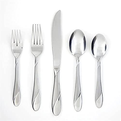 Cambridge Swirl Sand 20 Piece Flatware Set