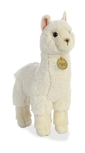 Aurora World Miyoni Alpaca Plush Toy, White