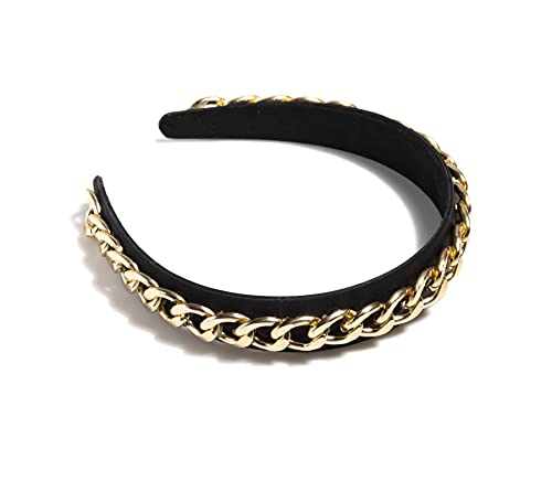 Shiraleah Chain Link Headband-Gold