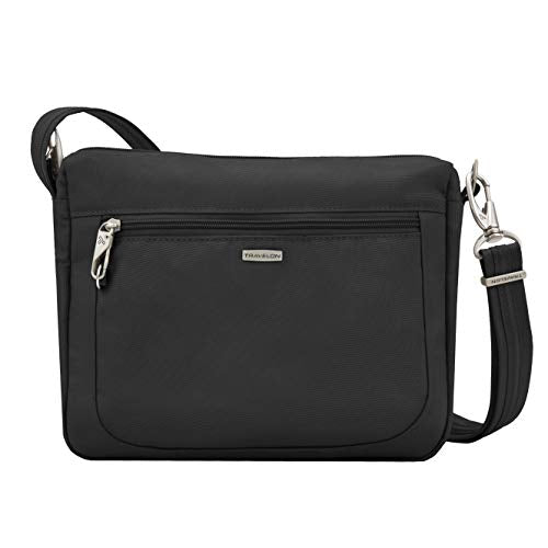 Travelon Anti-Theft Classic Small E/w Crossbody Bag, Black