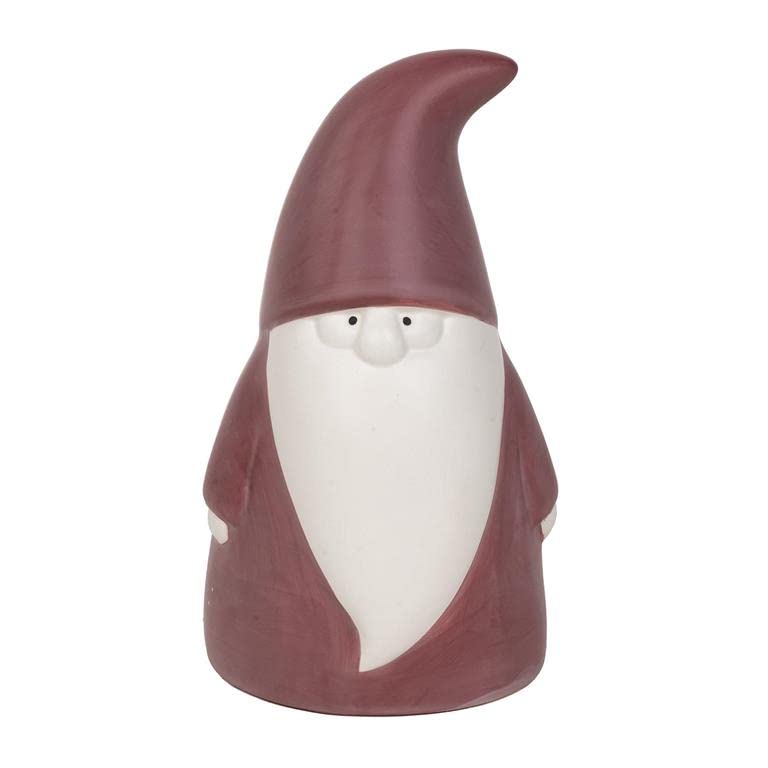 Blossom Bucket Jolly Santa, Red