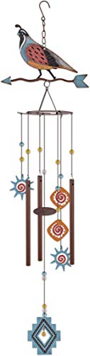 Sunset Vista Designs 93755 Wind Chime (Quail, 34-inch Height)