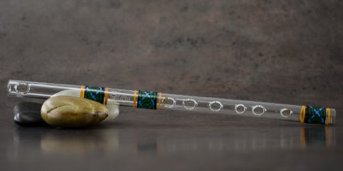 Hall Crystal Flutes 11091 - Inline Glass Piccolo in D - Bristol Celtic