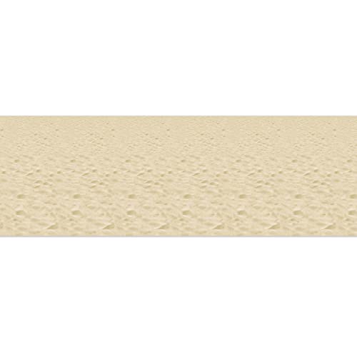 Beistle Printed Plastic Sandy Beach Photo Backdrop Summer Tropical Photography Background for Luau Party