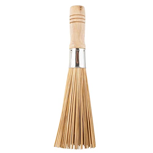 Tablecraft 11156 Wok Cleaning Whisk, 11.125-inch Height, Bamboo