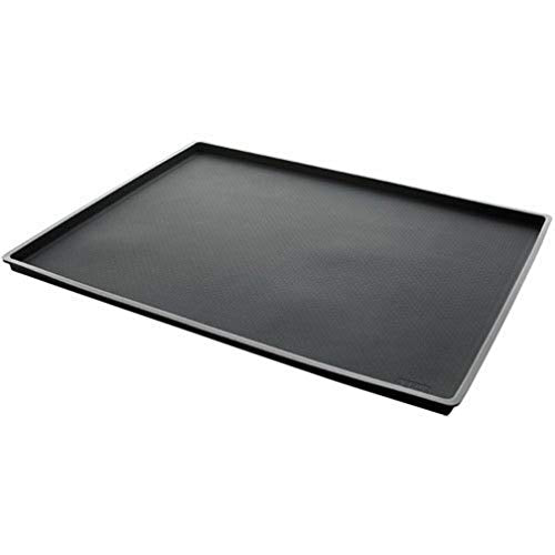 L√©ku√© 12 by 16-Inch Non-Spill Baking Sheet, Black