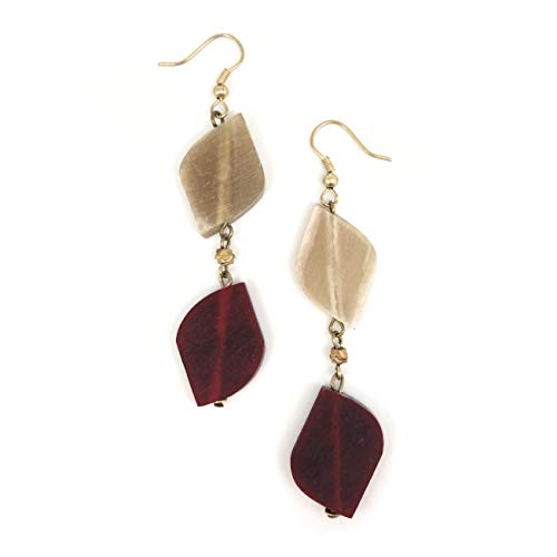 ANJU JEWELRY Omala Collection Up-Cycled Horn Earrings