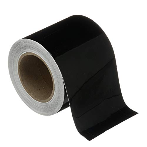 Land N Sea Distributing Self-Adhesive Boat Striping Tape, 3 Mil Vinyl, 3 in. X 50 Ft, Black