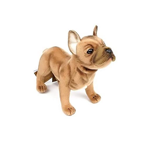 Hansa Synthetic Fiber French Bulldog Standing with Beige Finish 6597